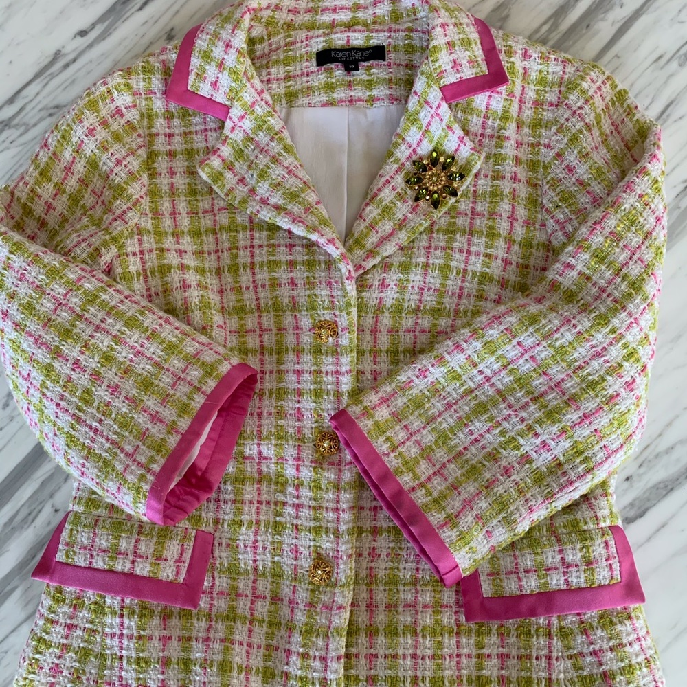 Karen Kane Tweed Blazer